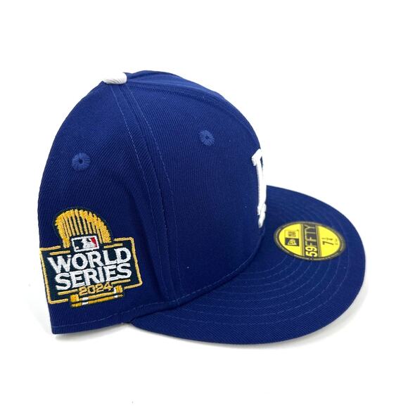 New Era 59FIFTY Men's Dark Royal 2024 World Series Fitted Hat Size 7 1/4 - Picture 5 of 10